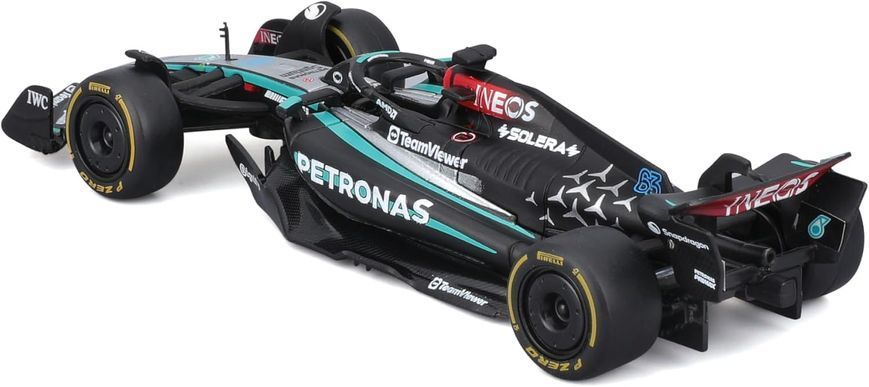 Металлическая машинка Mercedes-AMG F1 W15 Performance (2024) (1:43) Bburago 18-38208