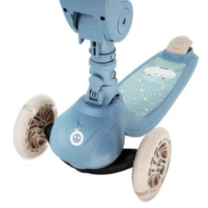 Складаний самокат 2 в 1 MoMi DEBE LED blue HULA00020