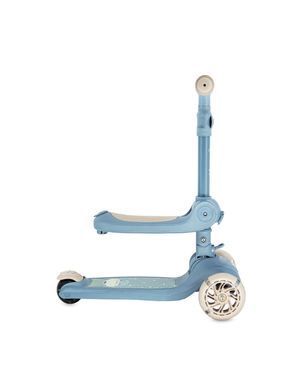 Складаний самокат 2 в 1 MoMi DEBE LED blue HULA00020