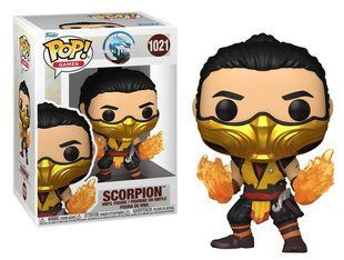 Виниловая фигурка серии Смертельная битва - Скорпион Funko Pop! Games Mortal Kombat Scorpion 80274
