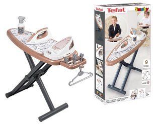 Ігровий набір Тефаль прасувальна дошка з паровою праскою Tefal Ironing Board and Vapor steam Smoby 7600330125