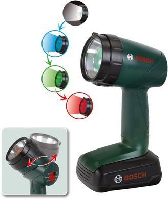 Игрушечный шарнирный фонарь (4 цвета света) Bosch Mini Theo Klein 8448