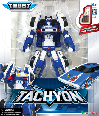 Tachyon робот-трансформер Tobot-V Детективи Галактики С3 Тахіон Young Toys 301130