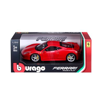 Уцінка Металева машинка 458 Italia (1:24) Bburago 18-26003 в асортименті