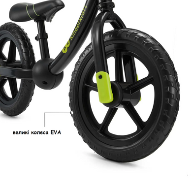 Двоколісний біговел 2Way Next Off Road Black Kinderkraft KR2WAY25BLK0000