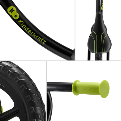 Двоколісний біговел 2Way Next Off Road Black Kinderkraft KR2WAY25BLK0000