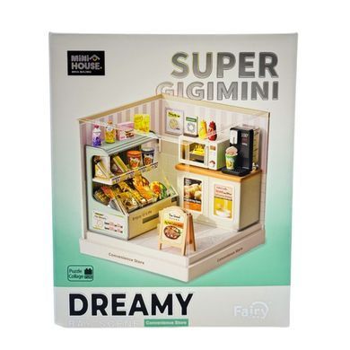 Конструктор-румбокс Круглосуточный магазин Super Gigimini Dreamy Mini House 8033