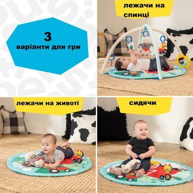 Развивающий коврик 3 в 1 Happy Harvest Baby Einstein 17326