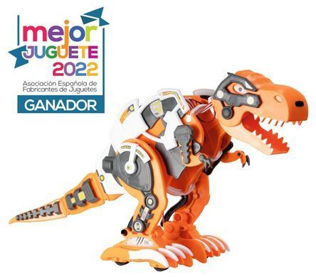 Уценка Роботизированная игрушка-конструктор STEM Дино Рекс Xtrem Bots Rex the Dinobot BlueRocket XT3803086