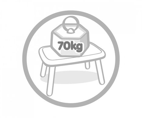 Пластиковый детский стол (до 70 кг) Kid Table Smoby 880405 салатовый