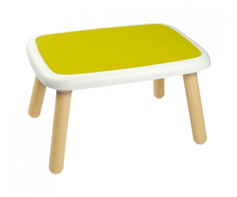 Пластиковый детский стол (до 70 кг) Kid Table Smoby 880405 салатовый