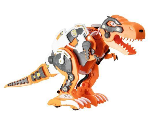 Уценка Роботизированная игрушка-конструктор STEM Дино Рекс Xtrem Bots Rex the Dinobot BlueRocket XT3803086
