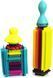 Игольчатый конструктор Бристл - Мегаполис Bristle Block Stackadoos Battat BX1175Z