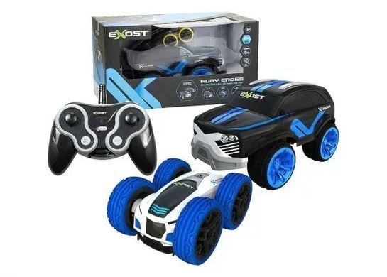 Машинка на радиоуправлении Exost Fury Cross 2 в 1 с Mini Flip (2,4 GHz) Silverlit 20210