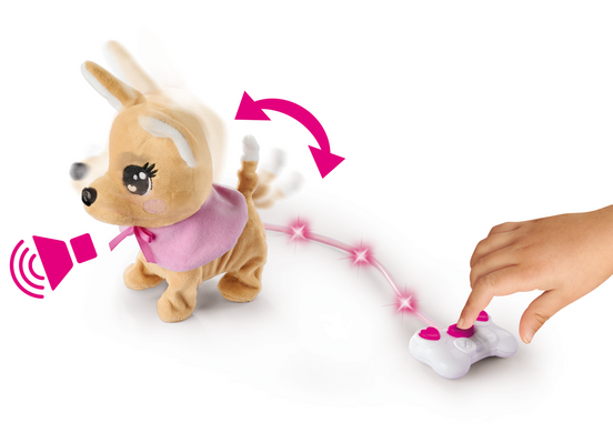 Собачка Chi Chi Love Чихуахуа на дистанционном управлении Loomy Simba 5893542 (ходит, виляет хвостом, лает)