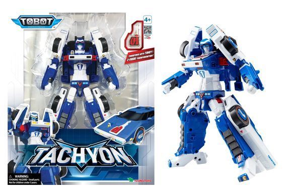 Tachyon робот-трансформер Tobot-V Детективи Галактики С3 Тахіон Young Toys 301130