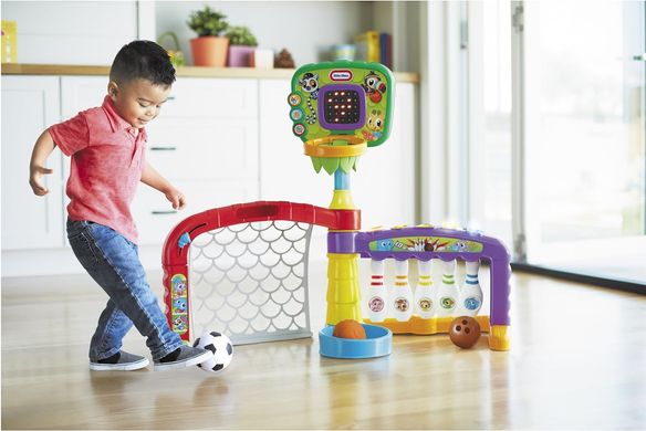 Интерактивный спортивный центр для малышей 3в1 Sports Zone Little Tikes 643224