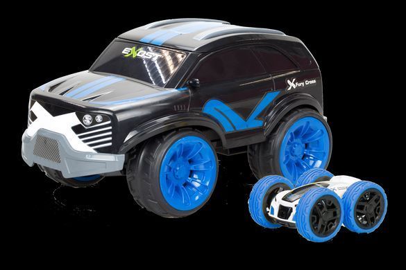 Машинка на радиоуправлении Exost Fury Cross 2 в 1 с Mini Flip (2,4 GHz) Silverlit 20210