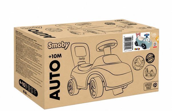 Машинка каталка 2в1 Котик Ride-On Car Little Smoby 140503 від 10 місяців