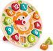 Дерев'яний пазл-сортер Годинник Chunky Clock Puzzle Hape E1622