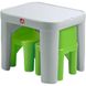 Набір дитячих меблів стіл і 2 стільчика Mighty My Size Kids Table and Chair Step2 854499