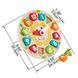Дерев'яний пазл-сортер Годинник Chunky Clock Puzzle Hape E1622