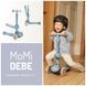 Складаний самокат 2 в 1 MoMi DEBE LED blue HULA00020