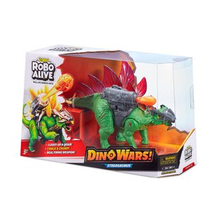 Уцінка Інтерактивна іграшка Бойовий Стегозавр Dino Wars Stegosaurus ZURU Robo Alive 7131