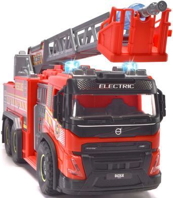 Гігантська пожежна машина (57 см) Volvo FMX Giant Fire Truck Dickie Toys 3719031 звук, світло, водомет