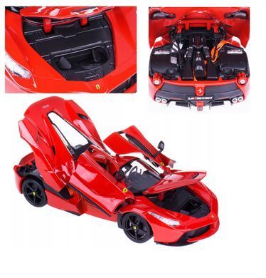 Металева автомодель LaFerrari Bburago 18-16001 у масштабі 1/18