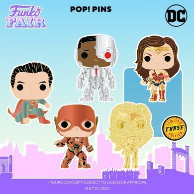 Пін Funko Pop серії &laquo;DC Comics&raquo; &ndash; Диво-жінка (w/chase)
