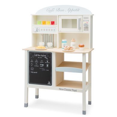 Игровой деревянный набор Кафе Bon Appetit New Classic Toys 11070