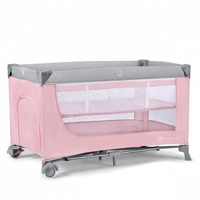 Ліжко-манеж Kinderkraft Leody Pink LEOD00PNK