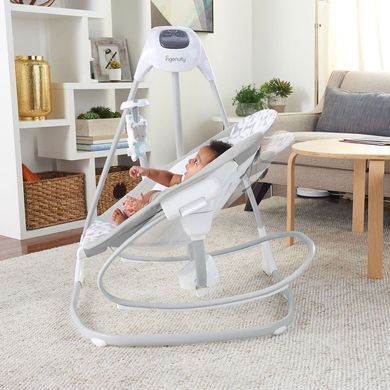 Дитяча гойдалка-шезлонг 2в1 SimpleComfort Ingenuity Kids2 11791