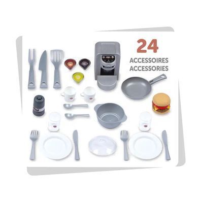 Интерактивная игровая кухня Шафран Smoby Saffron Kitchen 7600311802 со звуковым эффектом