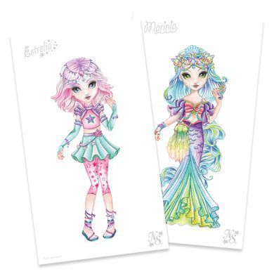 Набір для творчості із світловим планшетом Мода туманних зірок Fashion Designer Light Pad Nebulous Stars 11214