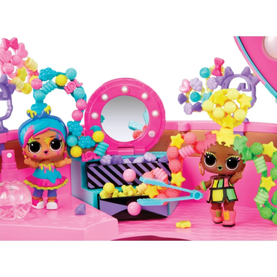 Салон причесок из бусинок для кукол L.O.L. Surprise Hair Beads Salon MGA 120995 с куклой LOL