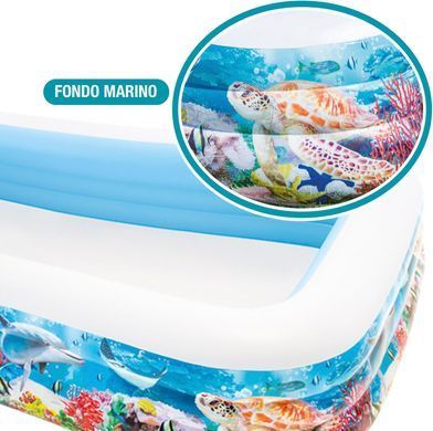 Надувний басейн Tropical Inflatable Intex 58485, 305 х 183 х 56 см.