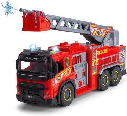 Гігантська пожежна машина (57 см) Volvo FMX Giant Fire Truck Dickie Toys 3719031 звук, світло, водомет