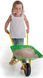 Детская металлическая тачка Rolly Toys metal Wheelbarrow green 271900 зеленая