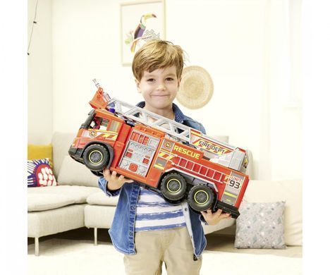 Гігантська пожежна машина (57 см) Volvo FMX Giant Fire Truck Dickie Toys 3719031 звук, світло, водомет