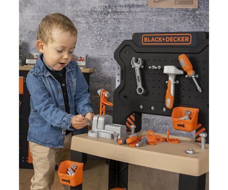 Игрушечная мастерская инструментов (78 аксесс.) Bricolo Center Black + Decker Smoby 7600360739