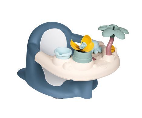 Стільчик для купання 2 в 1 з ігровою панеллю Baby Bath Time Little Smoby 7600140408 від 6 місяців
