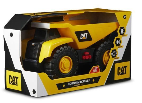 Уцінка Самоскид CAT Tough Machines Bulldozer Міцні помічники (25 см) Funrise 82285 світло та звук