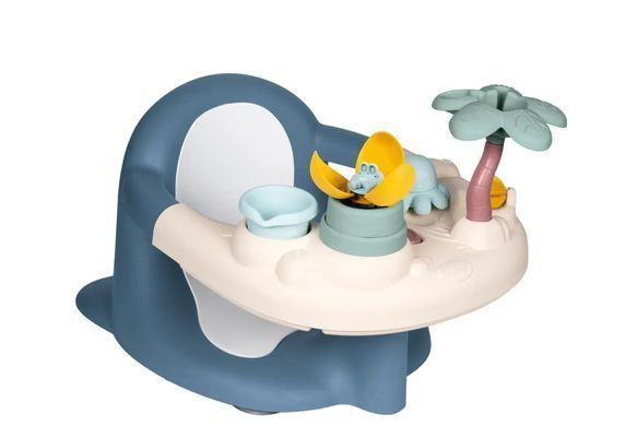 Стульчик для купания 2 в 1 с игровой панелью Baby Bath Time Little Smoby 7600140408 от 6 месяцев