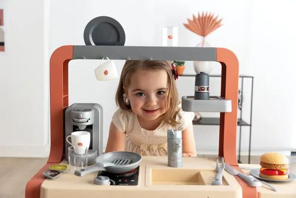Интерактивная игровая кухня Шафран Smoby Saffron Kitchen 7600311802 со звуковым эффектом