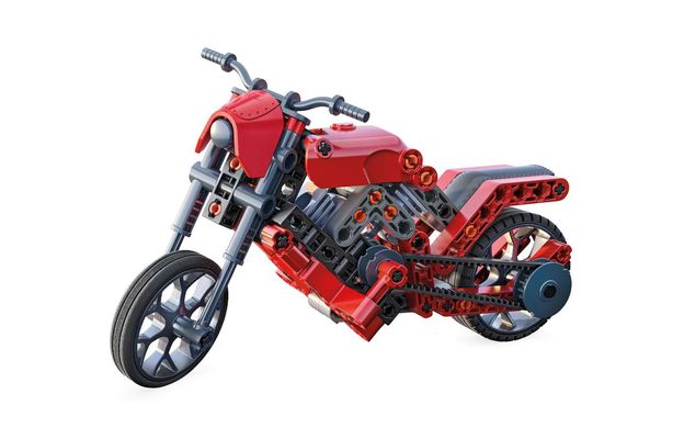 Конструктор Roadster and Dragster (2 в 1 130 деталей) серія Science and Play Clementoni 75079