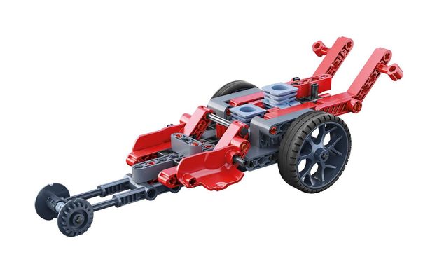 Конструктор Roadster and Dragster (2 в 1 130 деталей) серия Science and Play Clementoni 75079