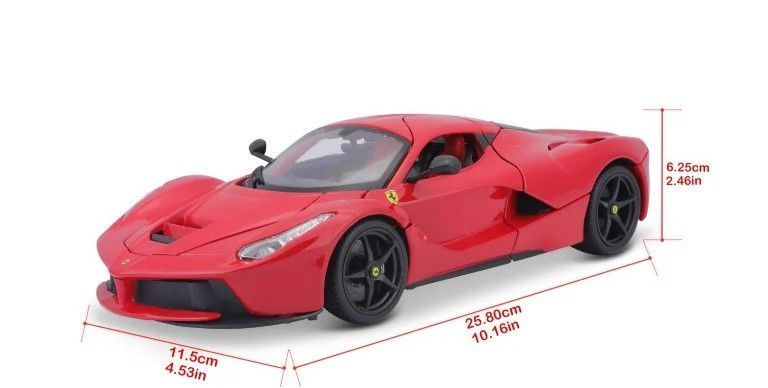 Металлическая автомодель LaFerrari Bburago 18-16001 в масштабе 1/18