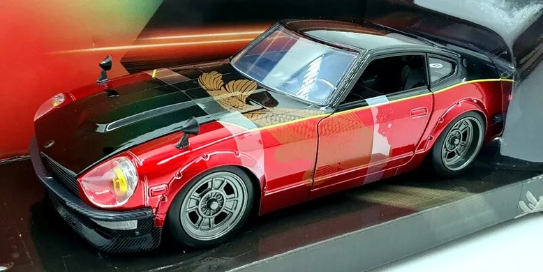 Металлическая машина 1/24 Fast and Furious Х 1972 Nissan Datsun 240Z Jada Toys 253203090
